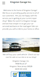 Mobile Screenshot of kingstongarage.com